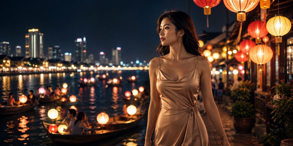 Không khí chơi game và quay thưởng may mắn tại chợ đêm Sài Gòn